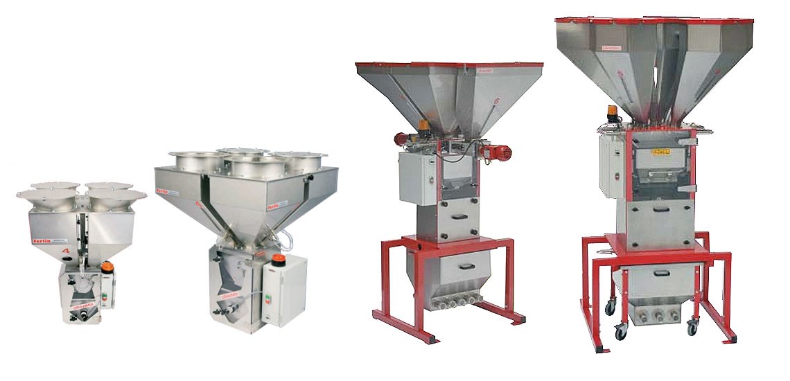 Gravimetric dosing and mixing 